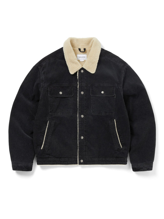 Sherpa Lined Corduroy Trucker Jacket