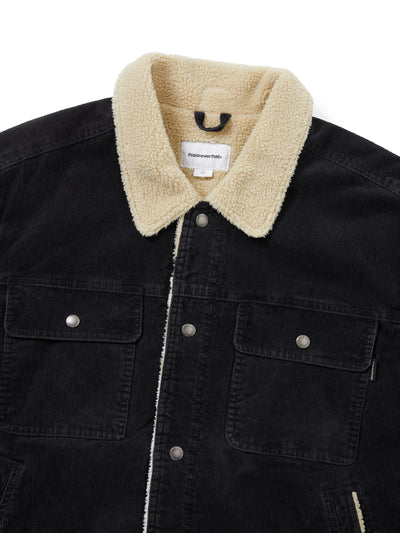 Sherpa Lined Corduroy Trucker Jacket