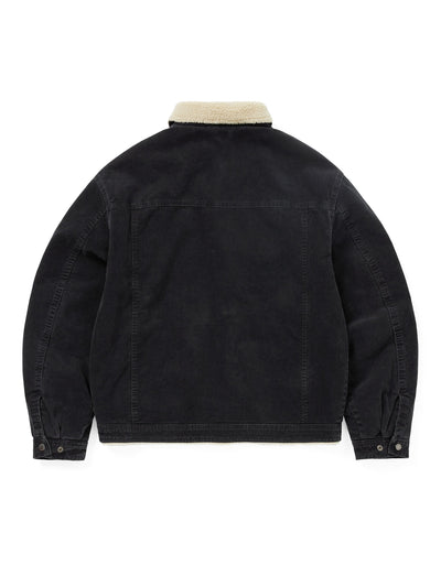 Sherpa Lined Corduroy Trucker Jacket