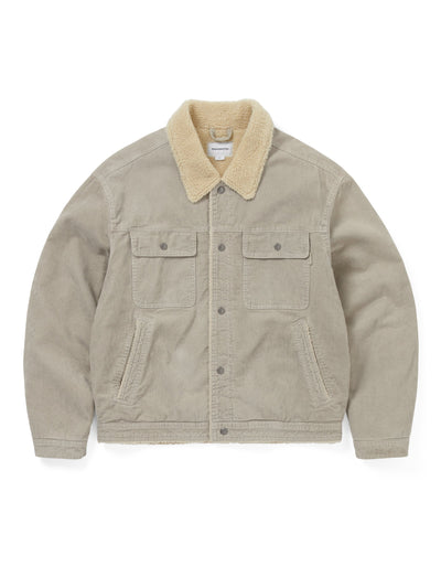 Sherpa Lined Corduroy Trucker Jacket