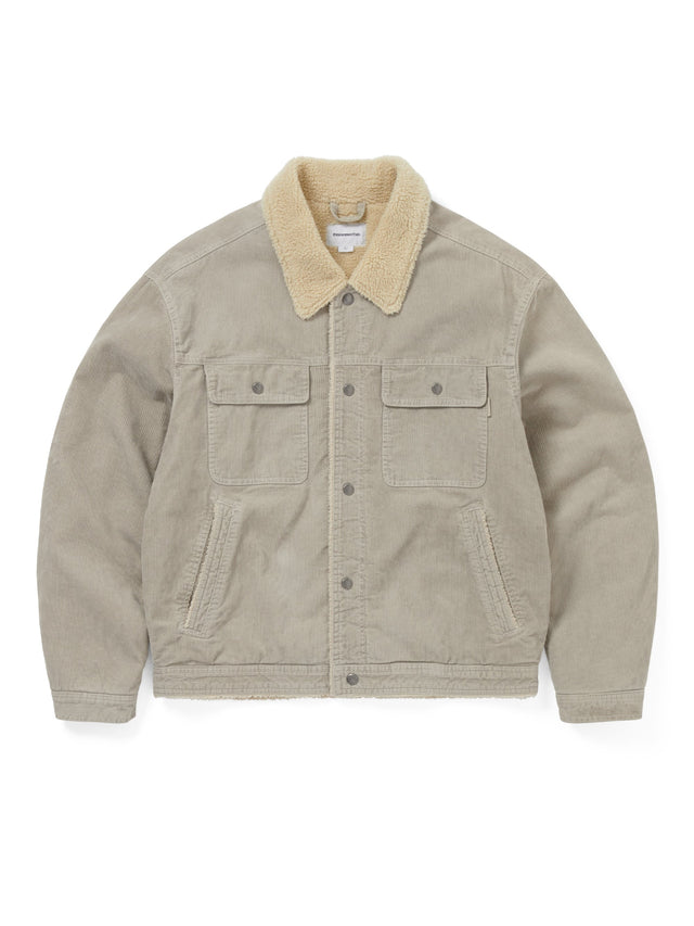 Sherpa Lined Corduroy Trucker Jacket