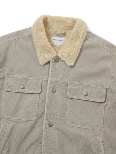 Sherpa Lined Corduroy Trucker Jacket