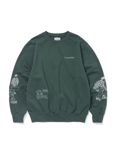 Sketch Embroidery Crewneck