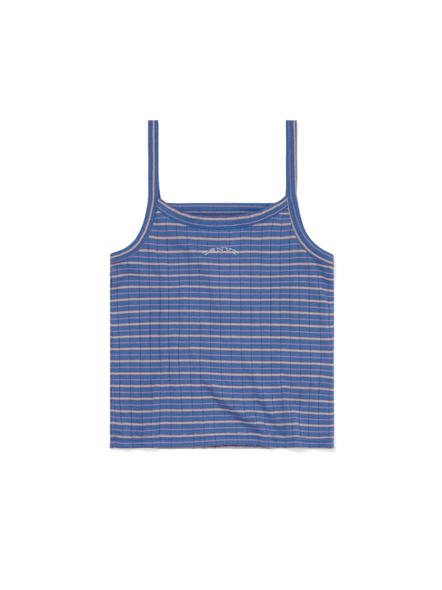 Sleeveless Striped W Top