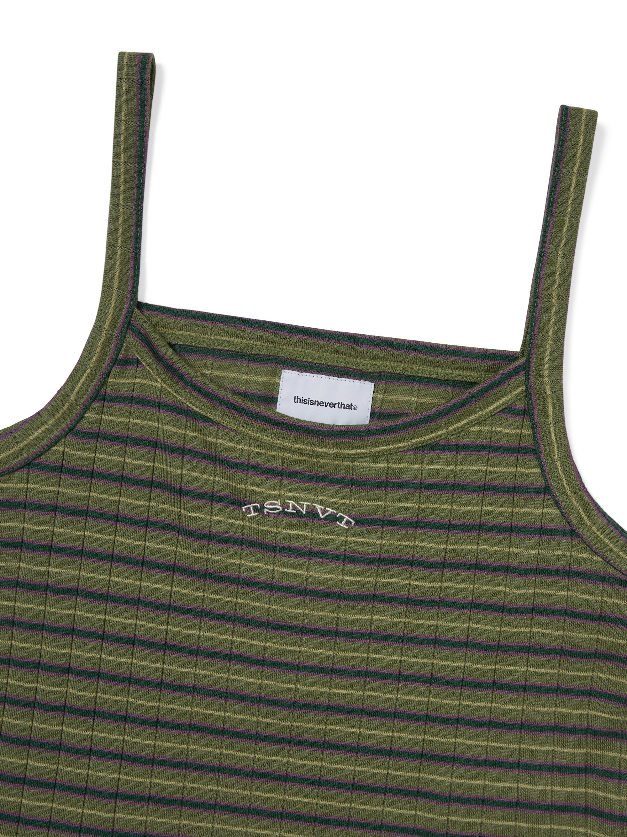 Sleeveless Striped W Top