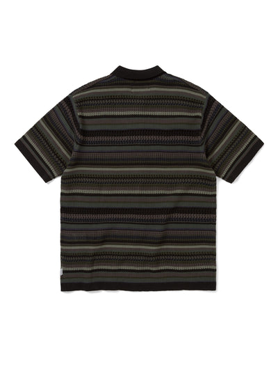 Striped S/S KnIt Polo