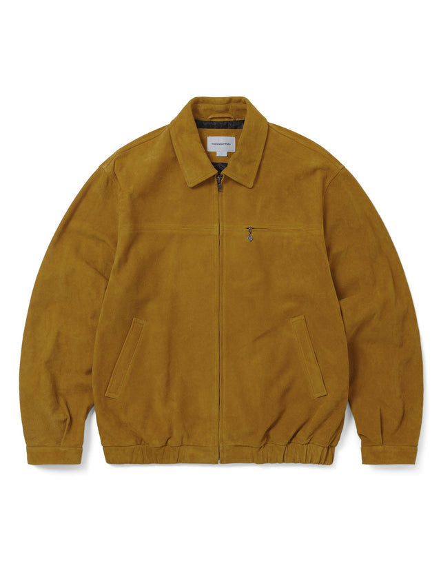 Suede Harrington Jacket