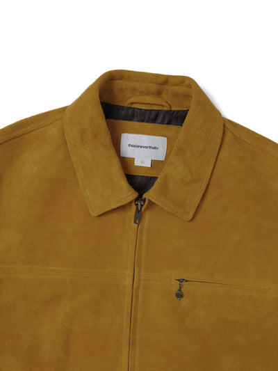 Suede Harrington Jacket