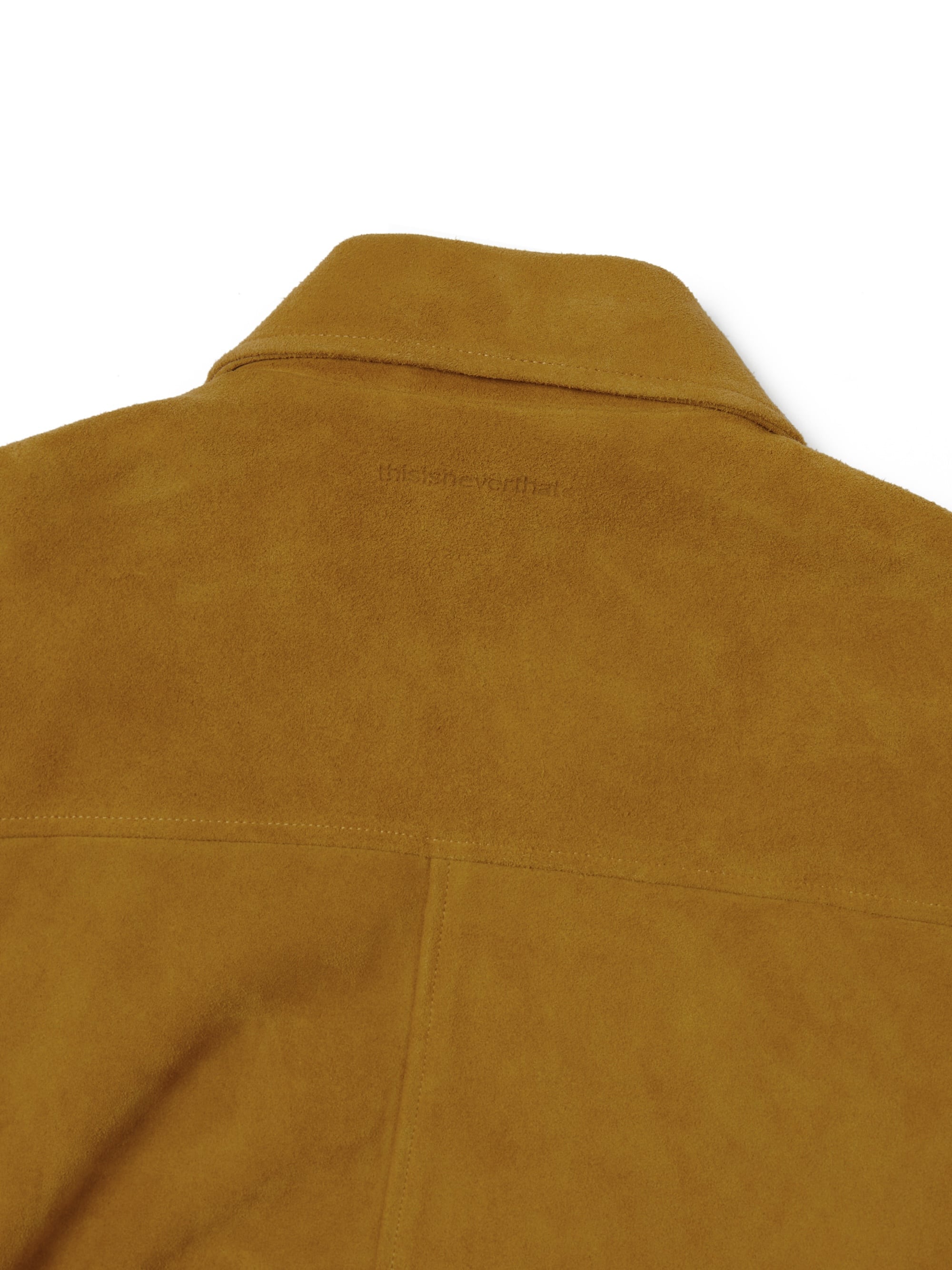 Suede Harrington Jacket