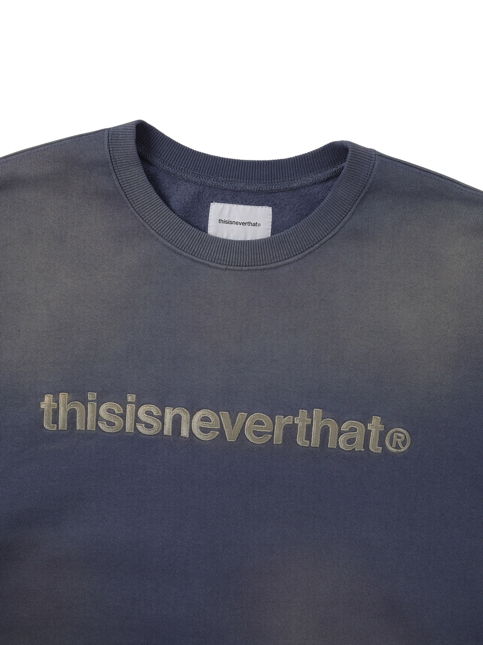 thisisneverthat T-Logo Crewneck ネイビー S T-Logo Crewneck – thisisneverthat® JP