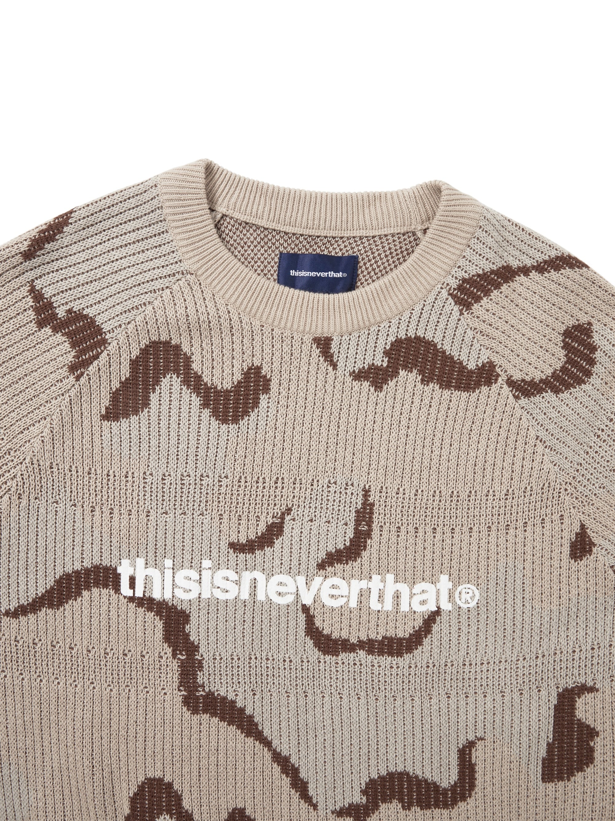 T-Logo Knit Sweater – thisisneverthat® JP