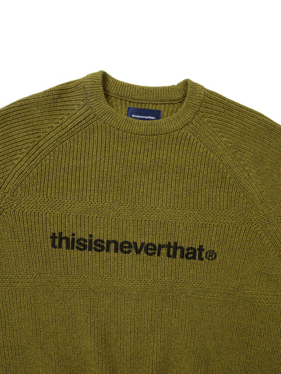 T-Logo Knit Sweater