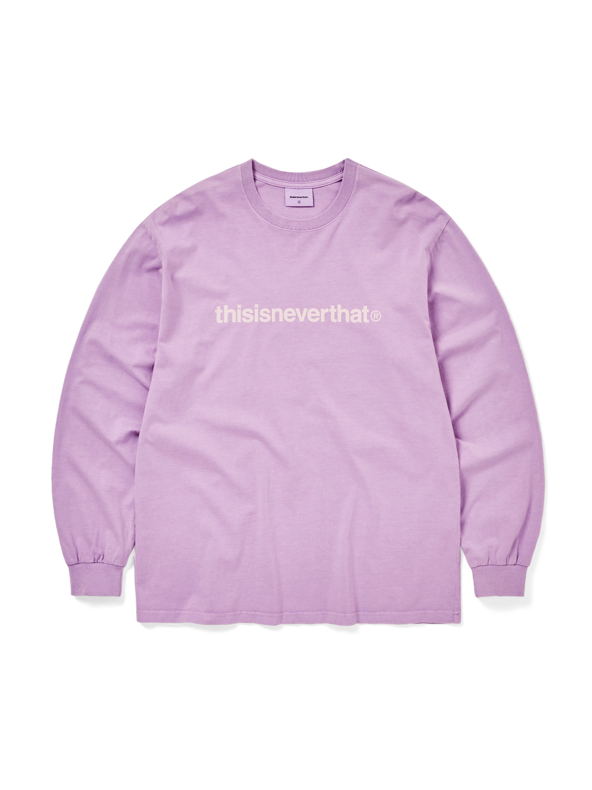 FW25)T-Logo L/S Tee – thisisneverthat® JP