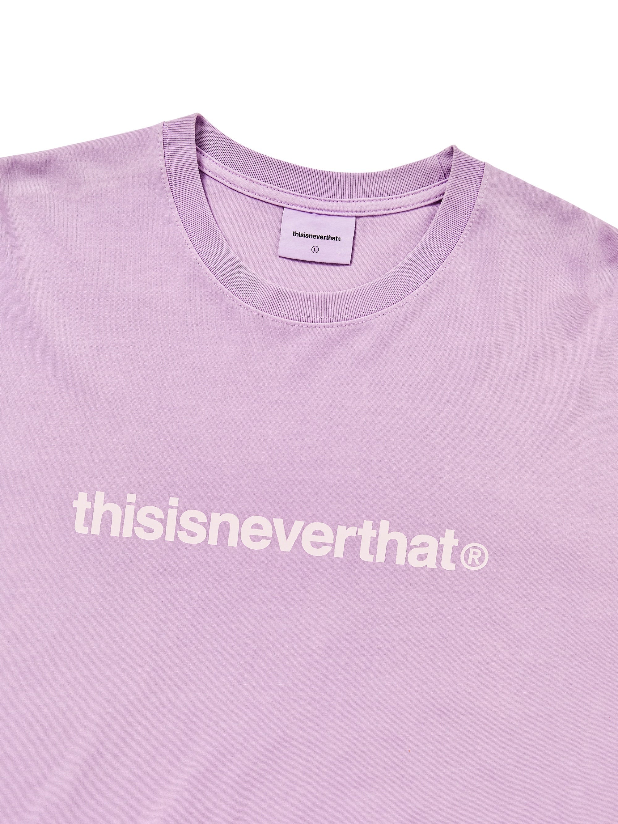 FW25)T-Logo L/S Tee – thisisneverthat® JP