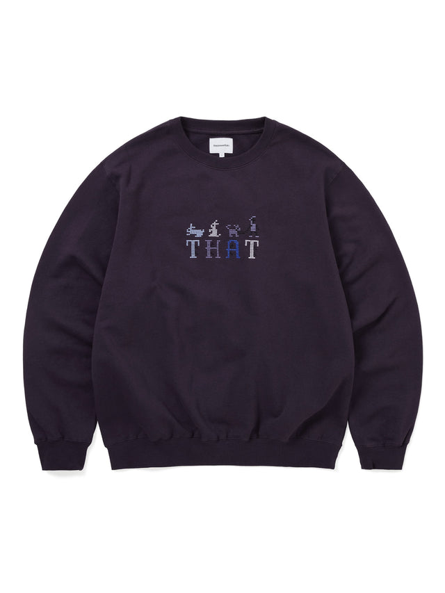 THAT Embroidered Crewneck