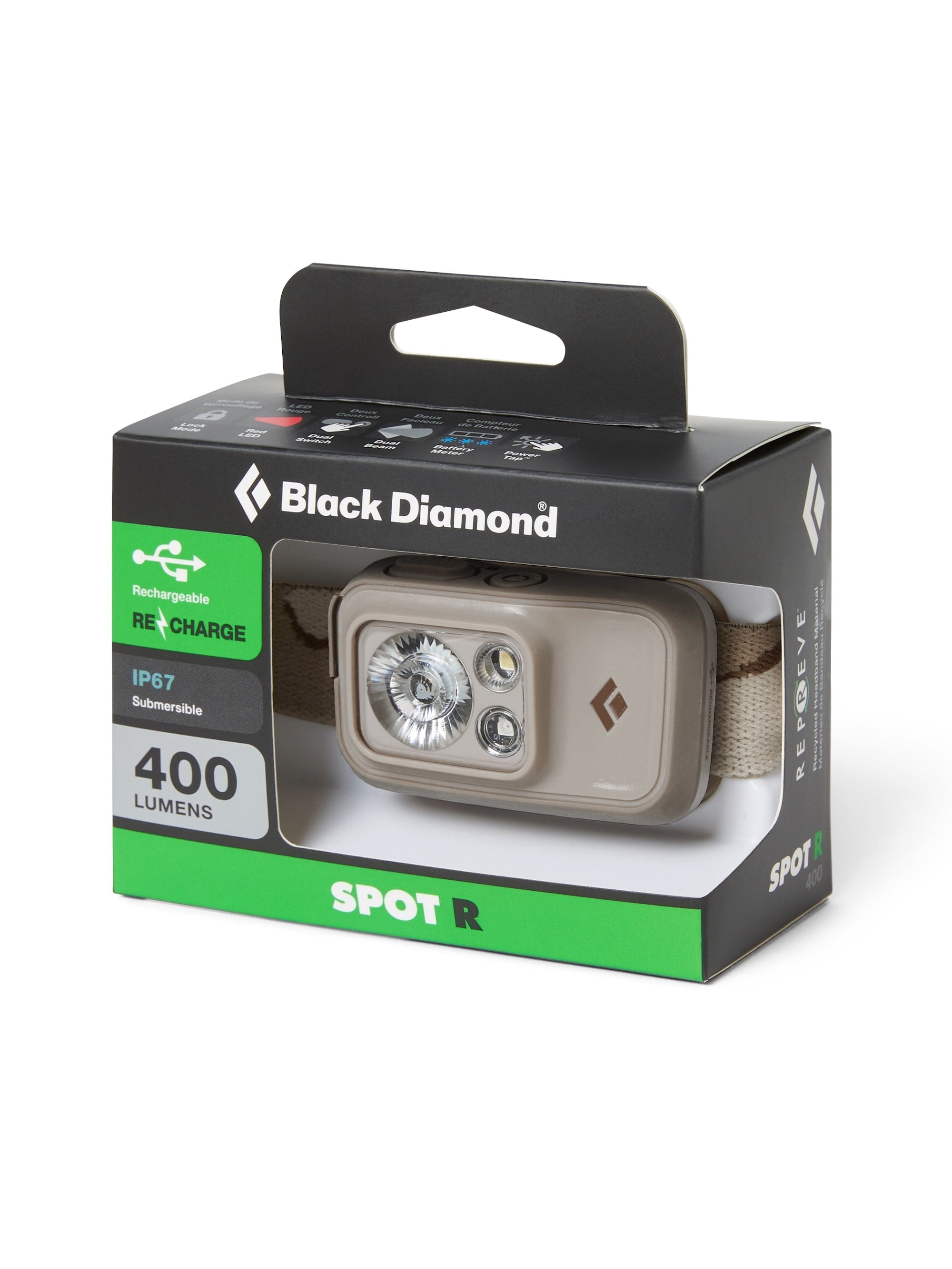 TNT Black Diamond SPOT 400-R Headlamp