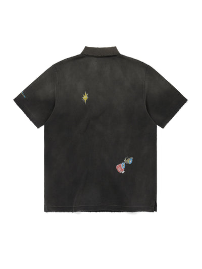 TNT Daniel Johnston Faded Jersey S/S Polo