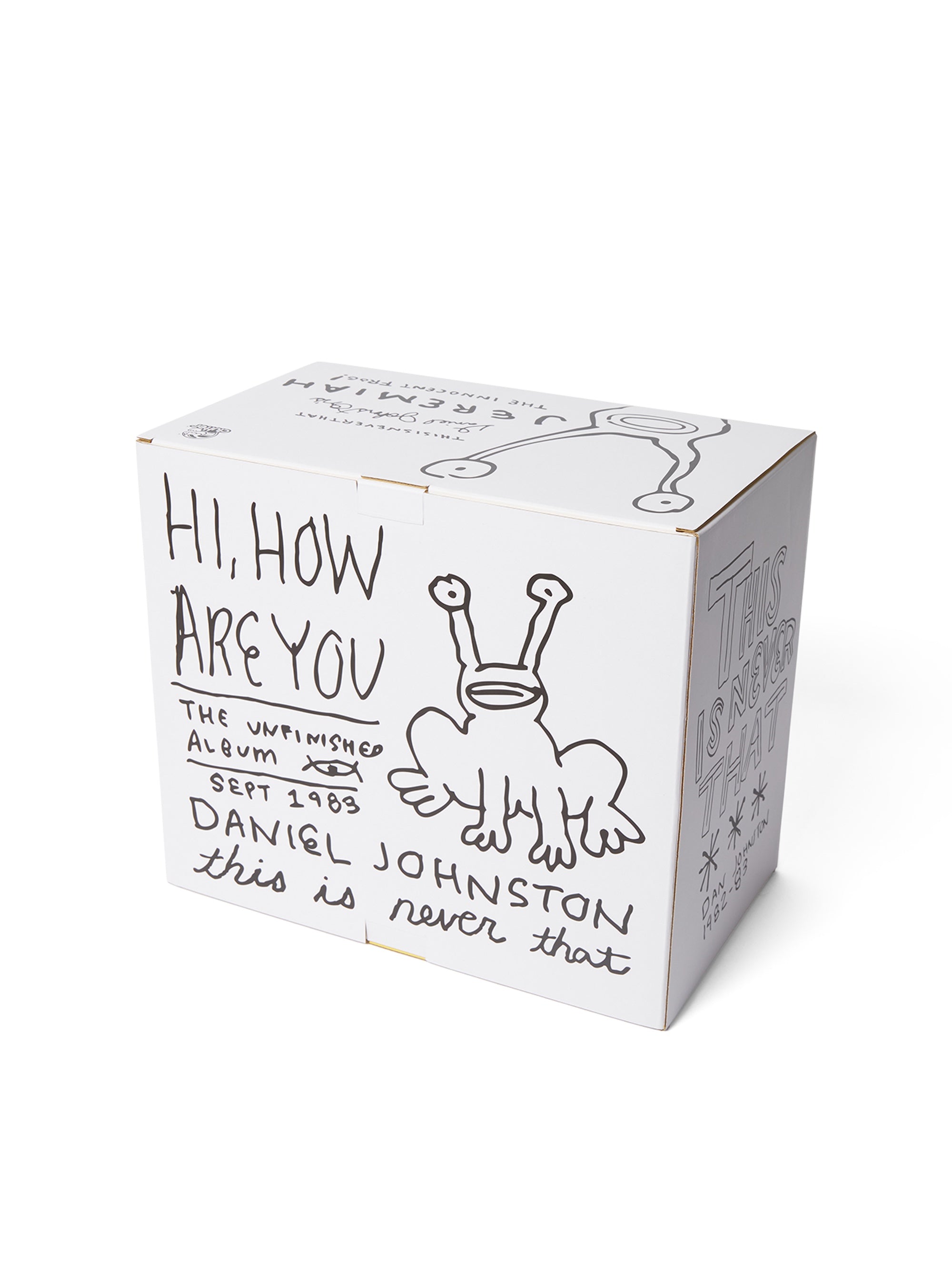 TNT Daniel Johnston Jeremiah the Innocent Frog Vinyl Sculpture
