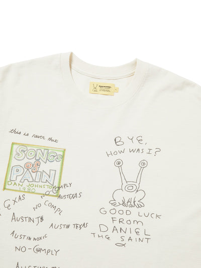 TNT Daniel Johnston SONGS of PAIN Faded Tee