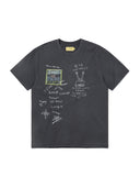 TNT Daniel Johnston SONGS of PAIN Faded Tee