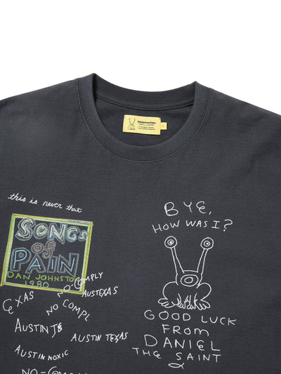 TNT Daniel Johnston SONGS of PAIN Faded Tee