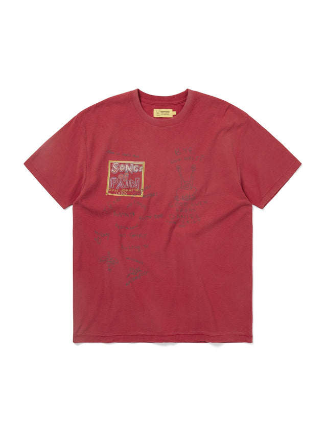 TNT Daniel Johnston SONGS of PAIN Faded Tee
