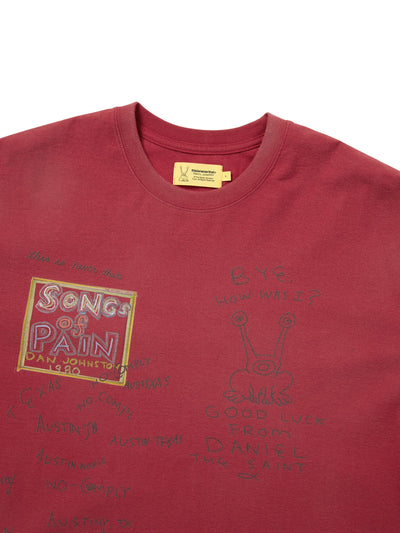TNT Daniel Johnston SONGS of PAIN Faded Tee