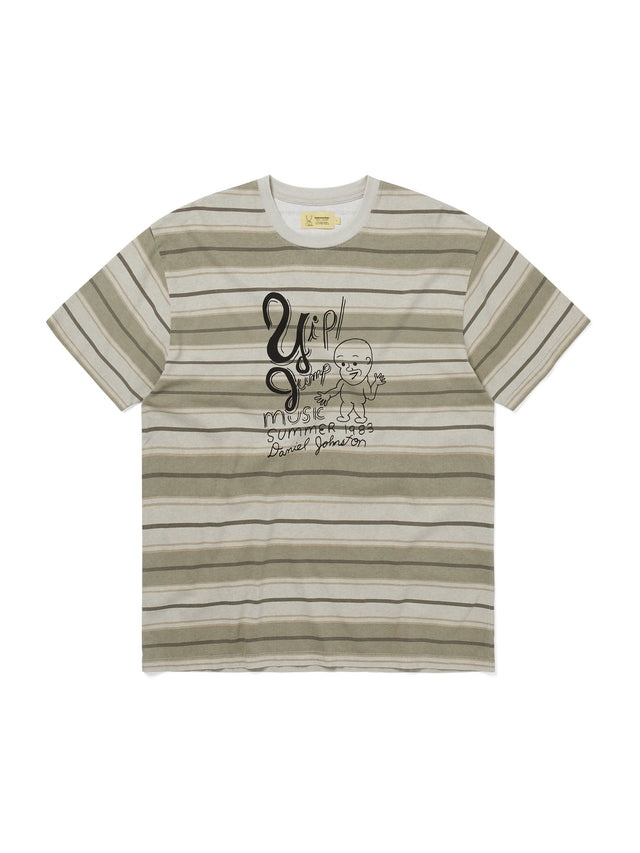 TNT Daniel Johnston Yip Jump Striped Tee