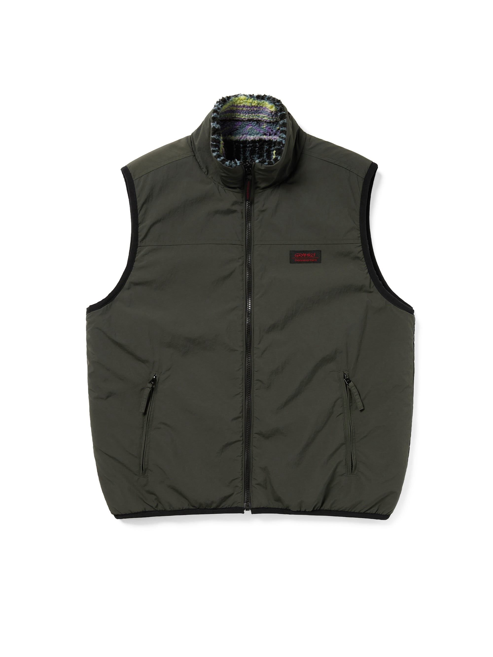 TNT GRAMICCI REVERSIBLE FLEECE VEST