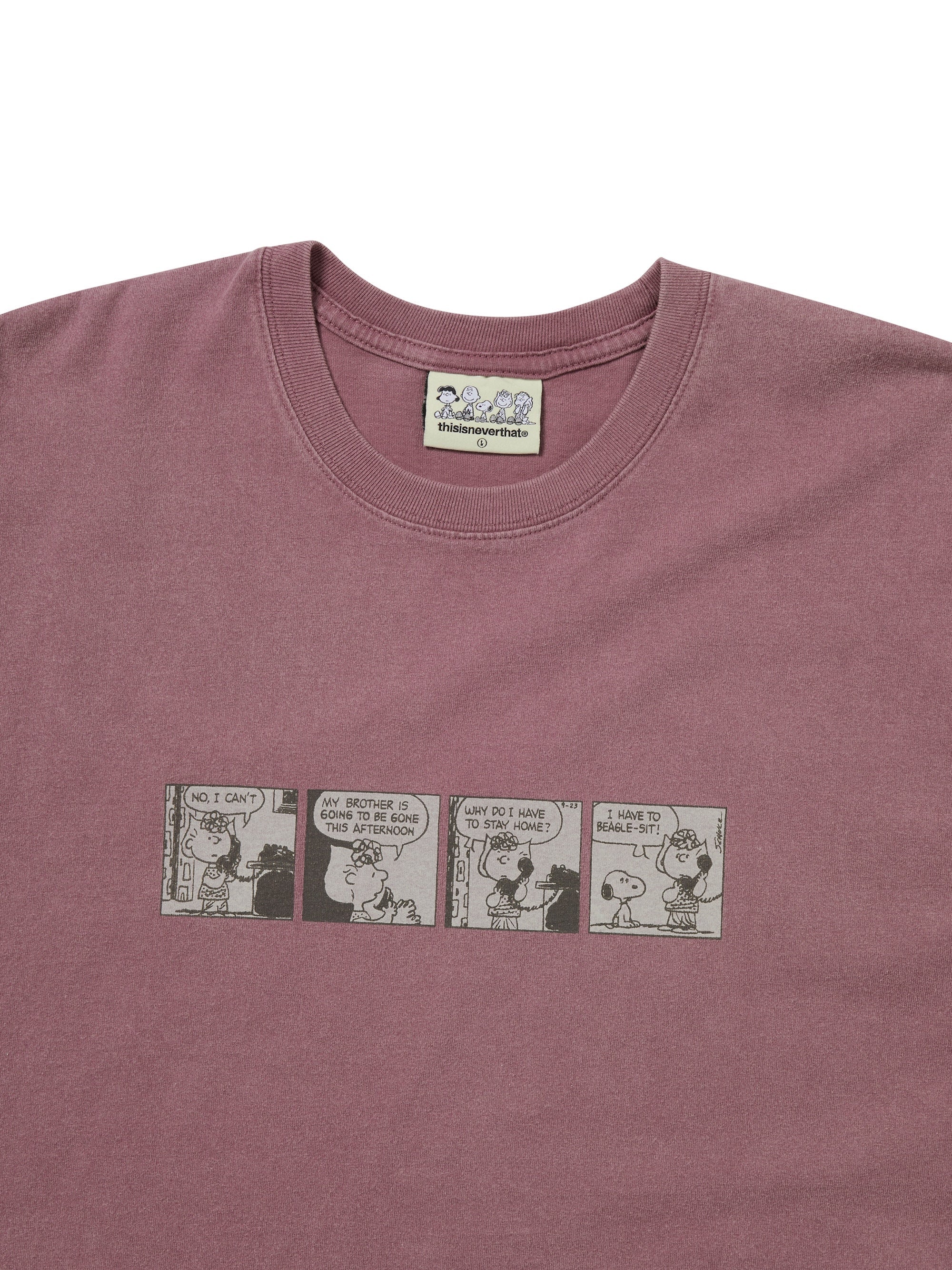 TNT PEANUTS Comic Strip Tee