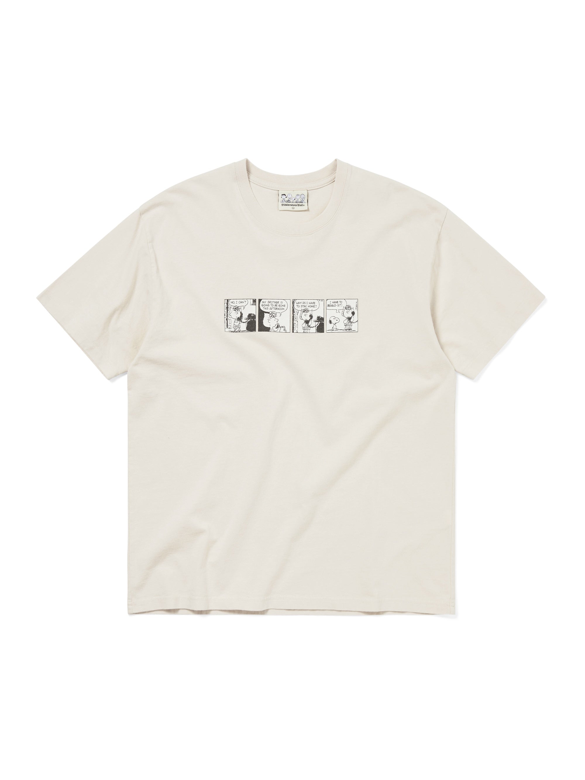 TNT PEANUTS Comic Strip Tee
