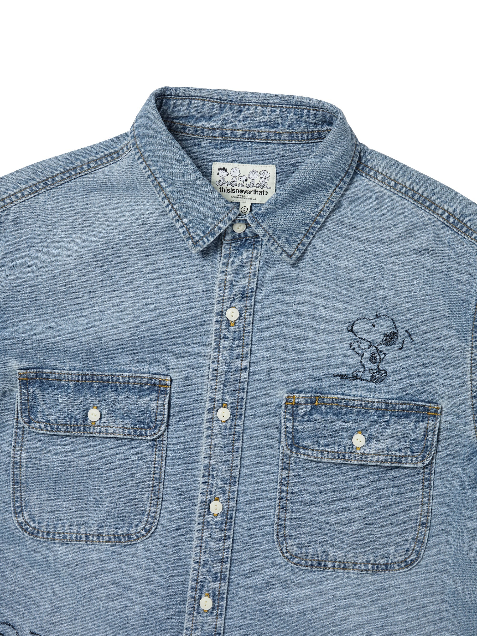 TNT PEANUTS Denim Shirt