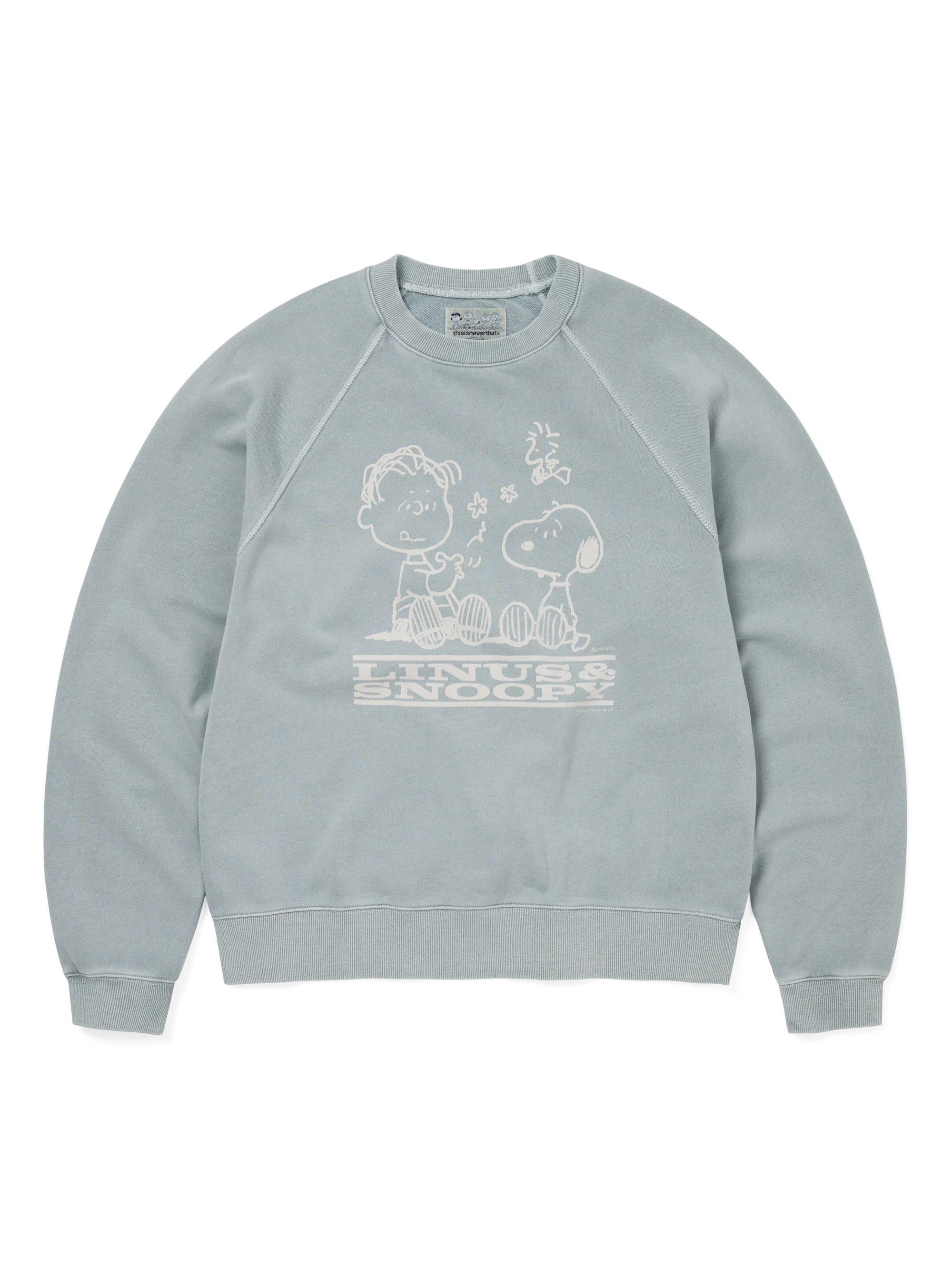 TNT PEANUTS Faded Crewneck