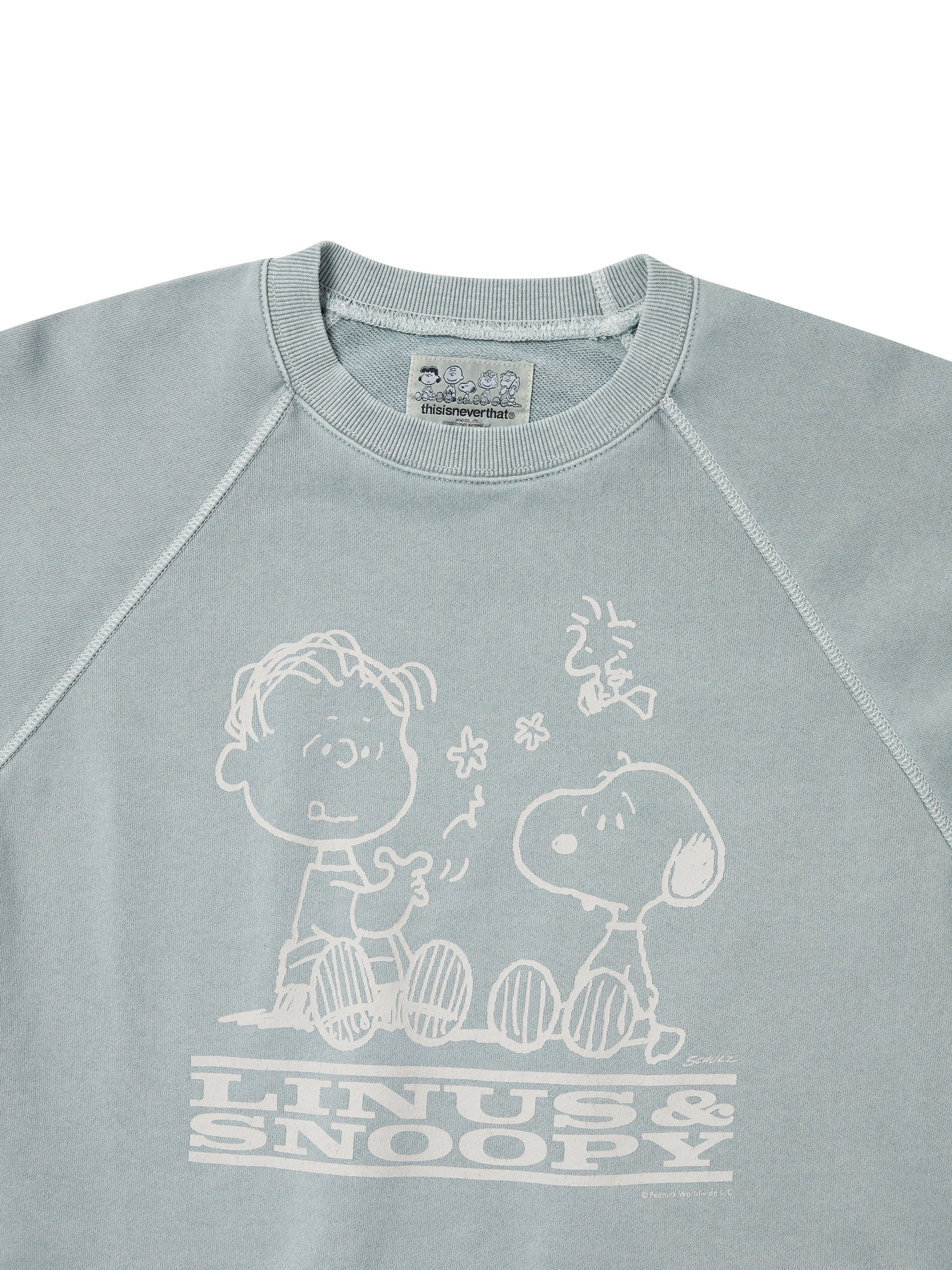 TNT PEANUTS Faded Crewneck