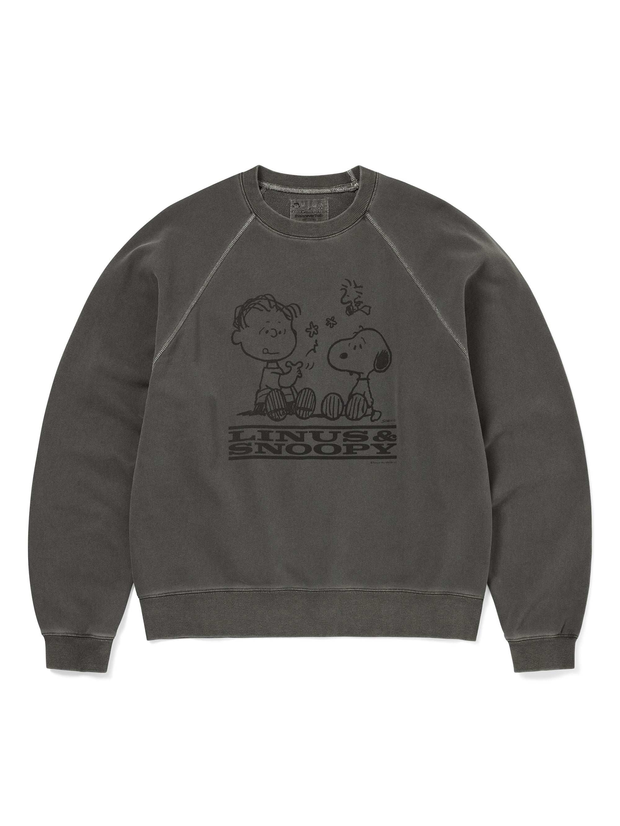 TNT PEANUTS Faded Crewneck