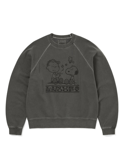 TNT PEANUTS Faded Crewneck