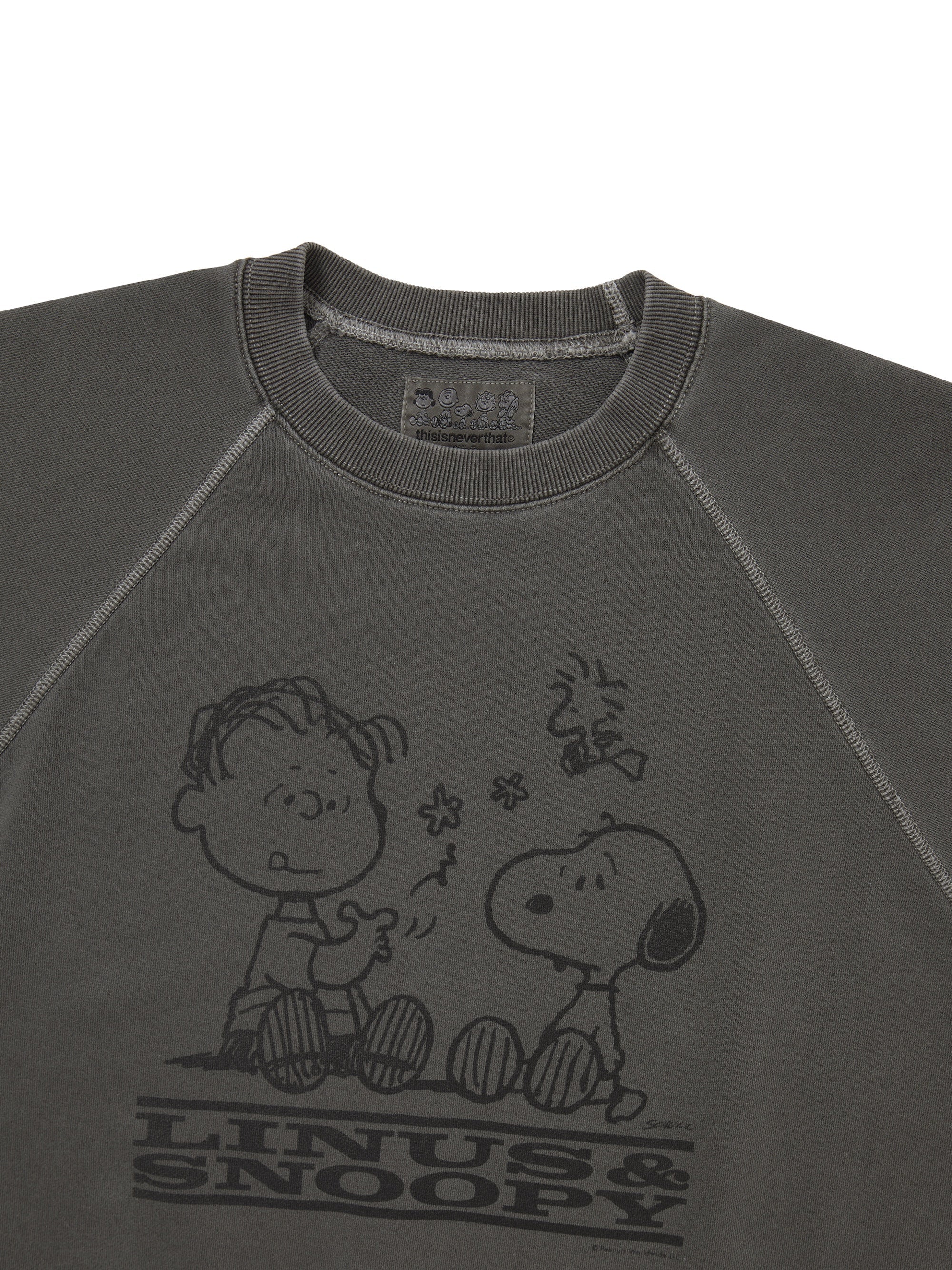 TNT PEANUTS Faded Crewneck