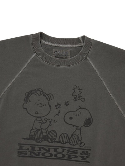 TNT PEANUTS Faded Crewneck