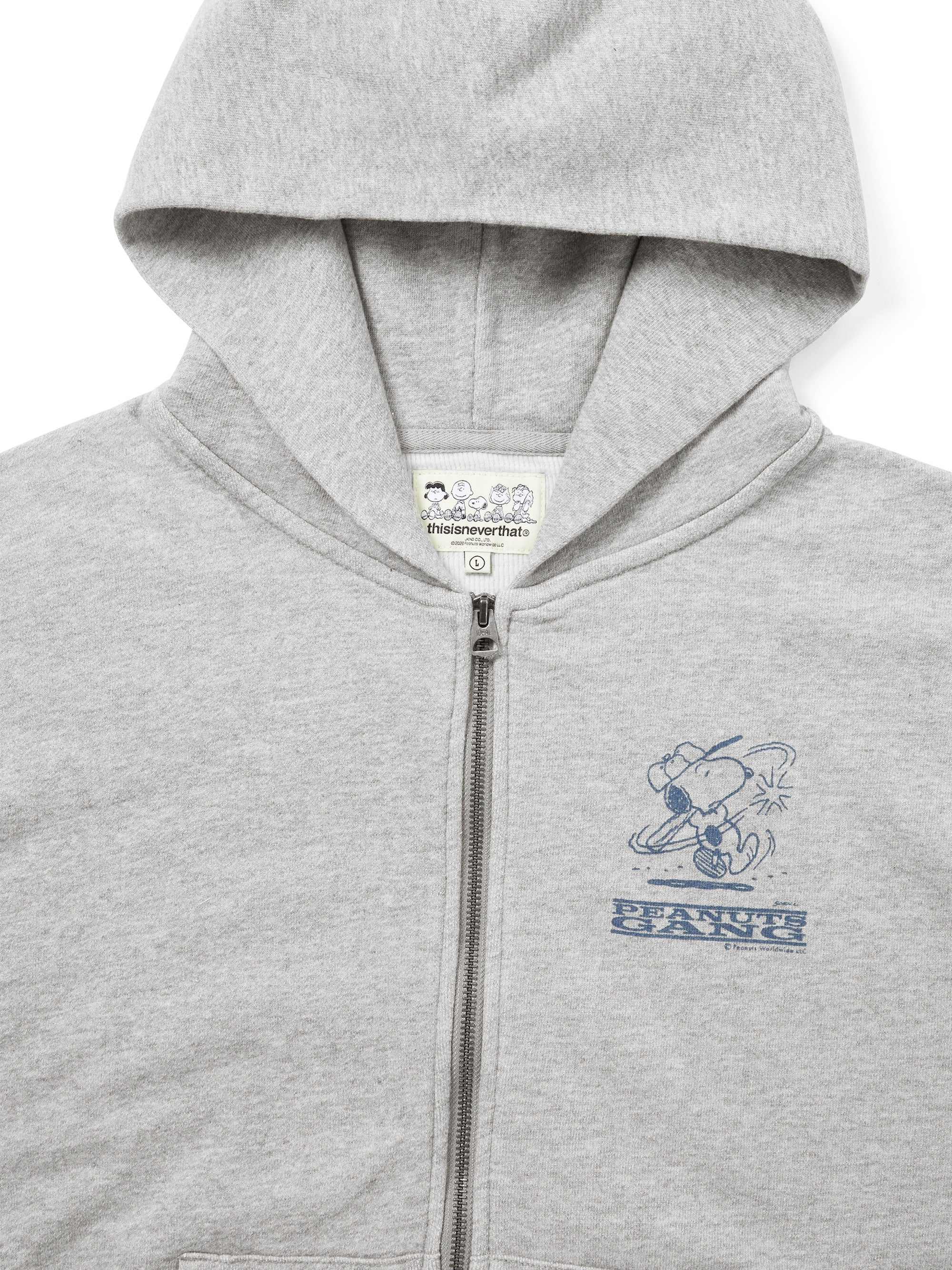 TNT PEANUTS Zip Up Hoodie