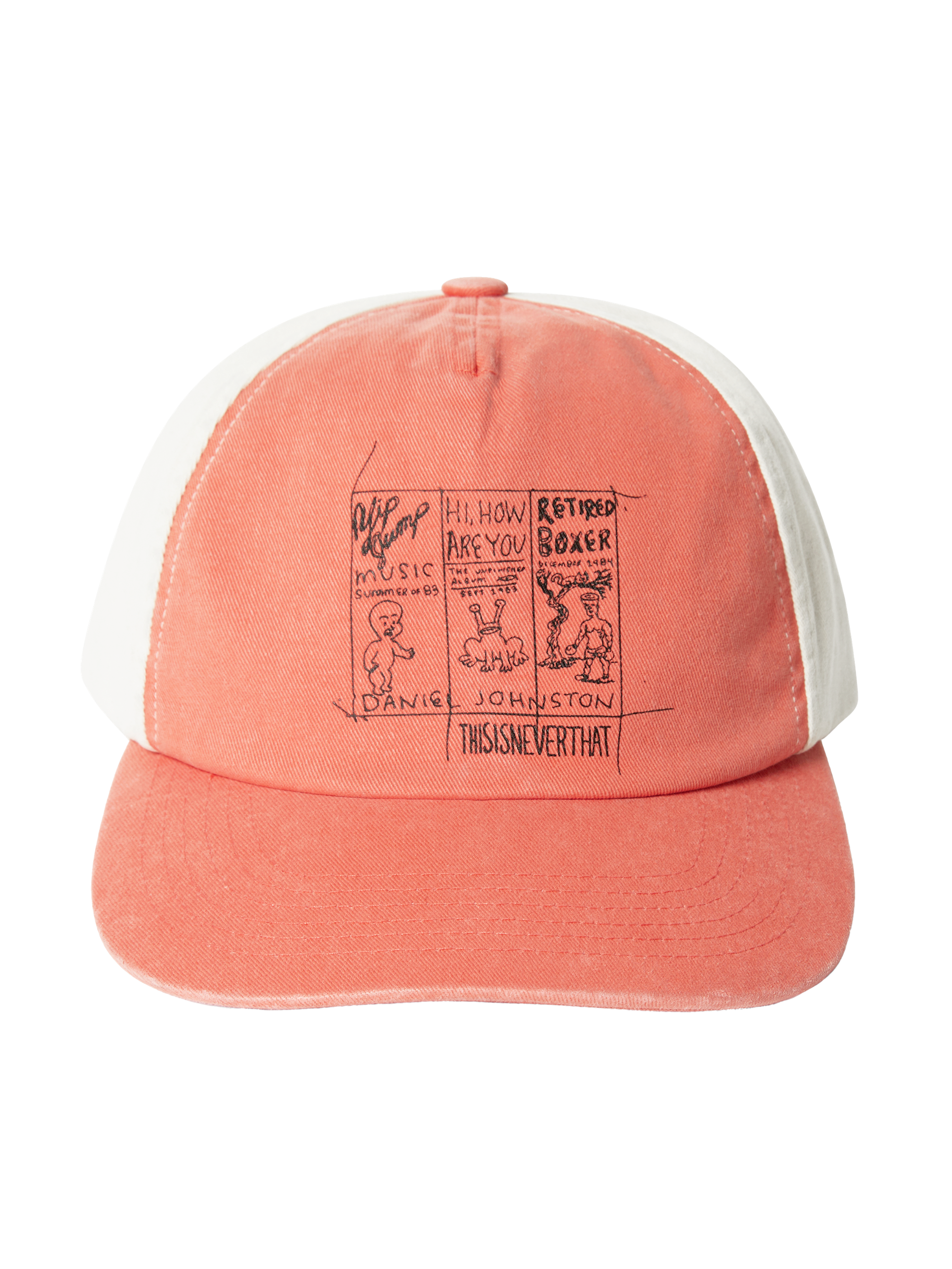 TNT Daniel Johnston 3-Frame Washed Cap