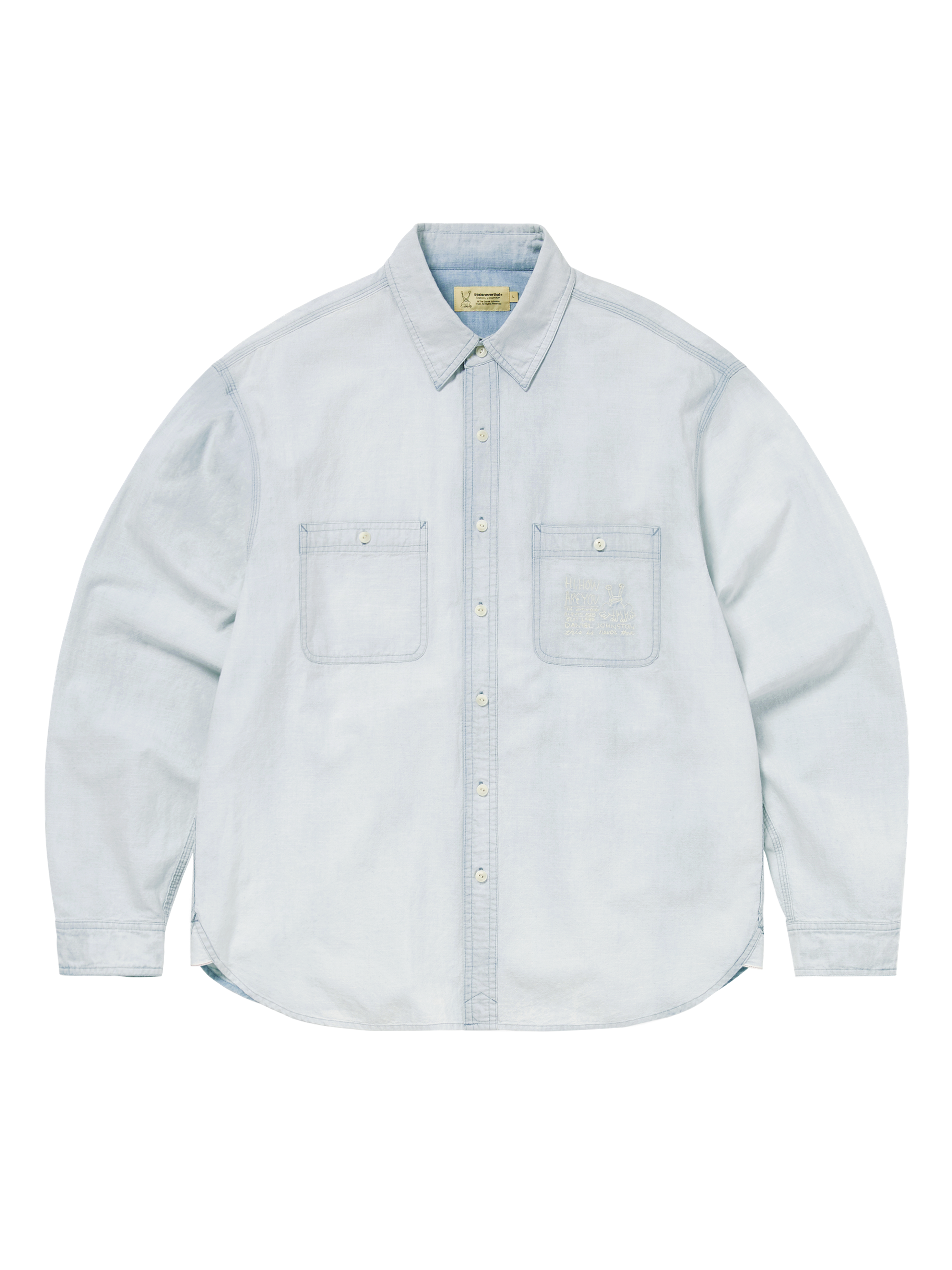 TNT Daniel Johnston Faded Chambray Shirt