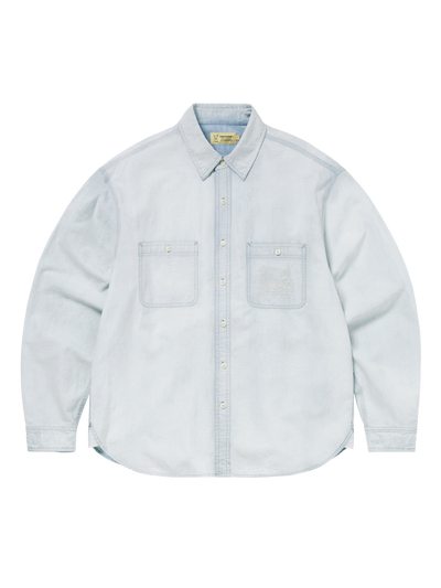 TNT Daniel Johnston Faded Chambray Shirt