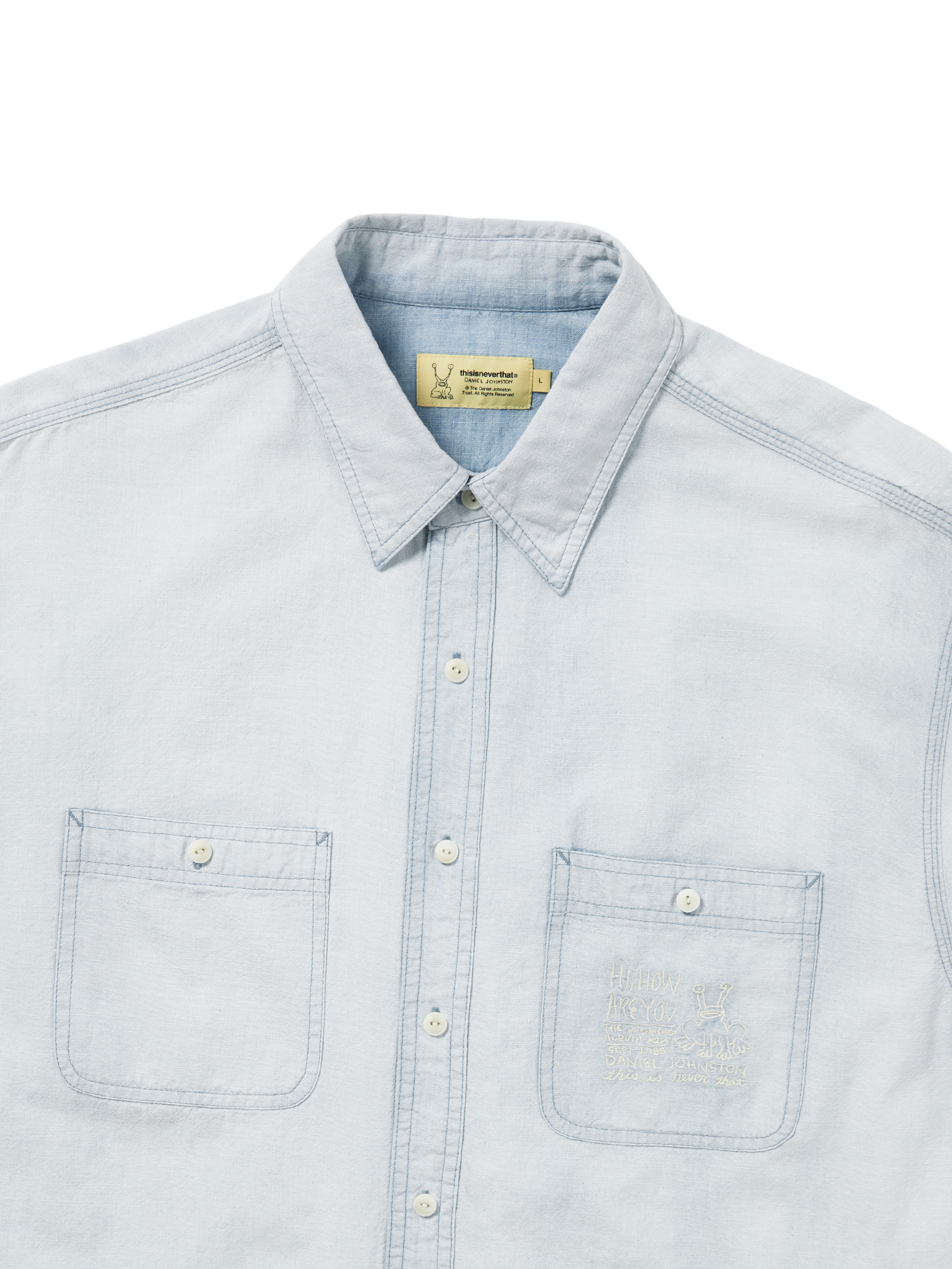 TNT Daniel Johnston Faded Chambray Shirt