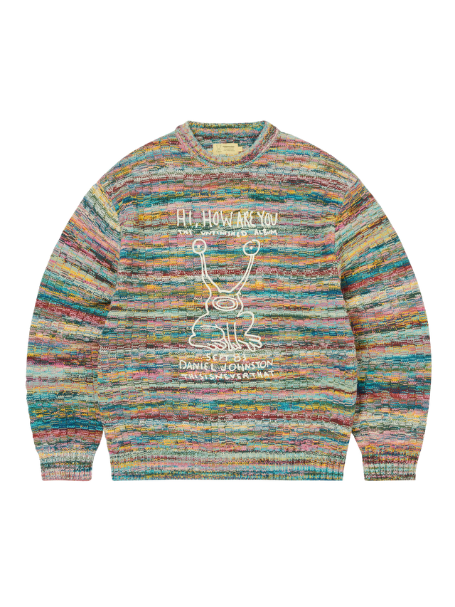 TNT Daniel Johnston Frog Knit Sweater