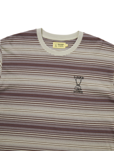 TNT Daniel Johnston Frog Striped L/S Tee