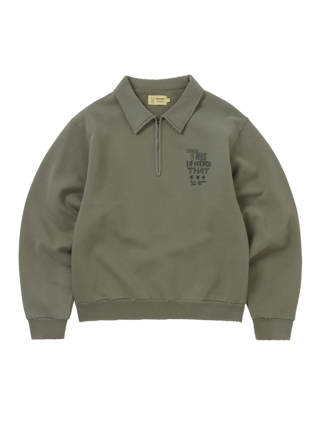 TNT Daniel Johnston H.Y.L.A. Half Zip Sweatshirt