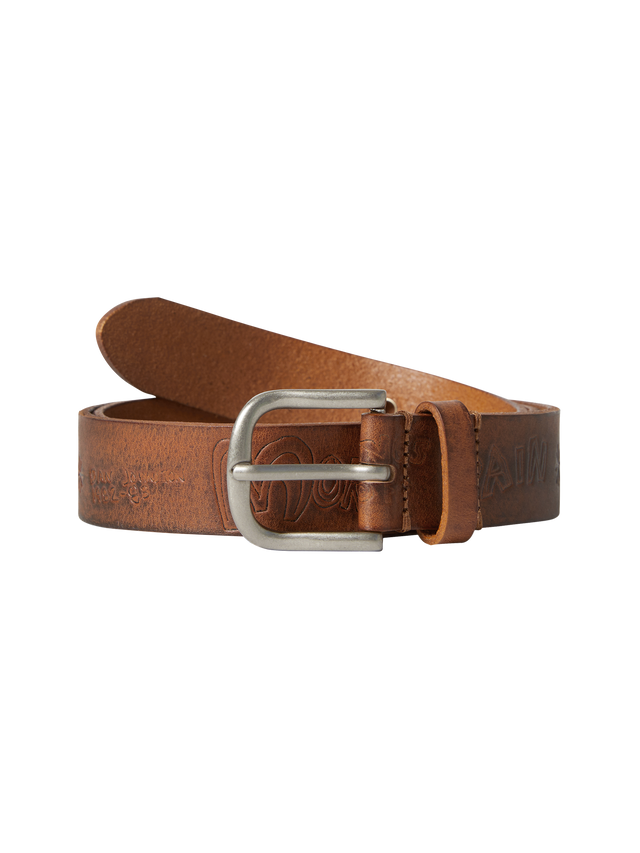 TNT Daniel Johnston Leather Belt