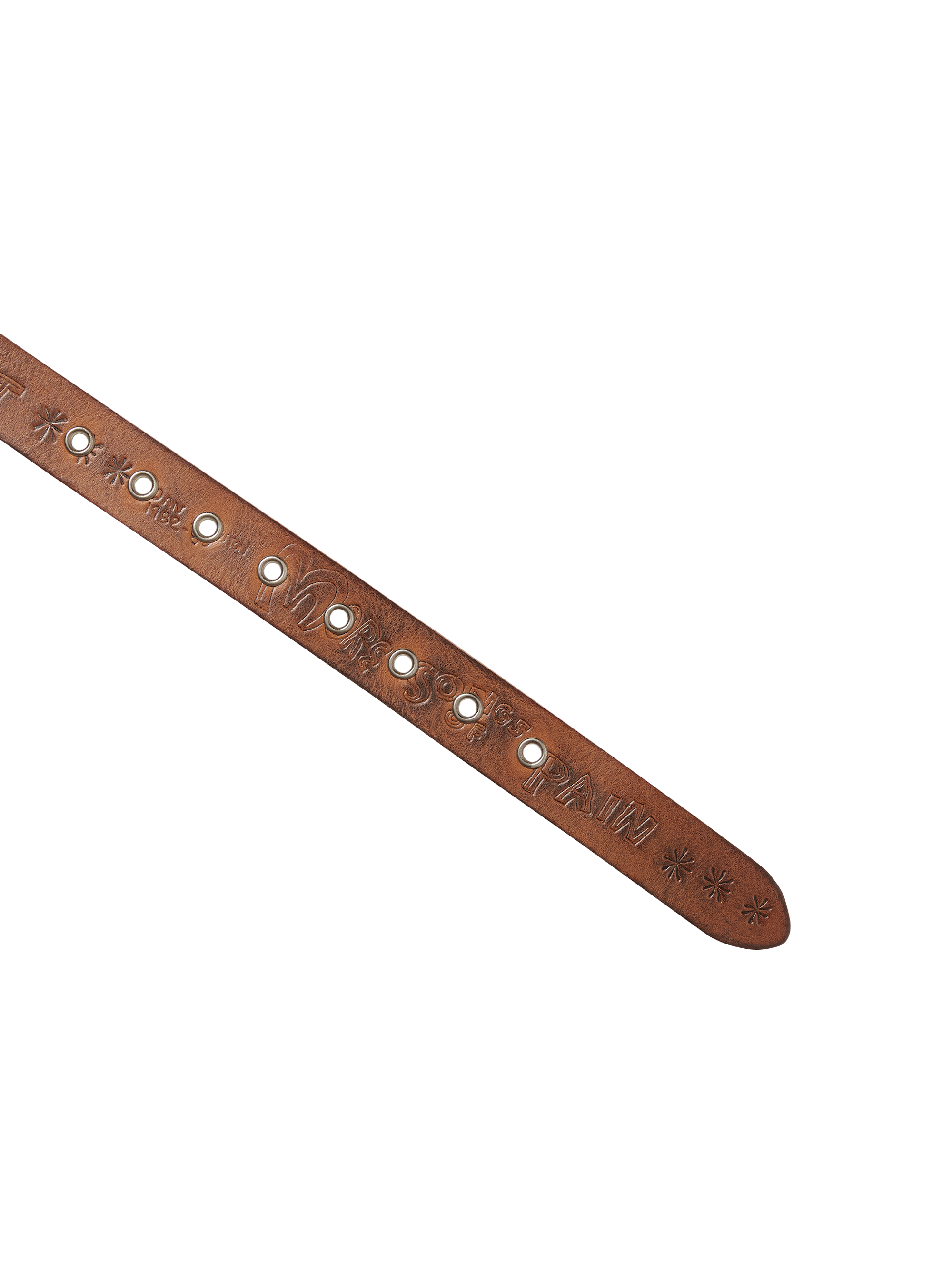 TNT Daniel Johnston Leather Belt