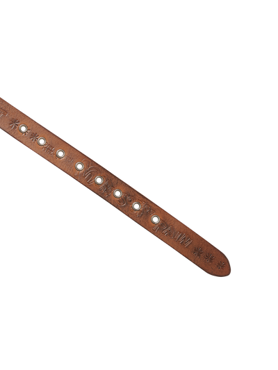 TNT Daniel Johnston Leather Belt