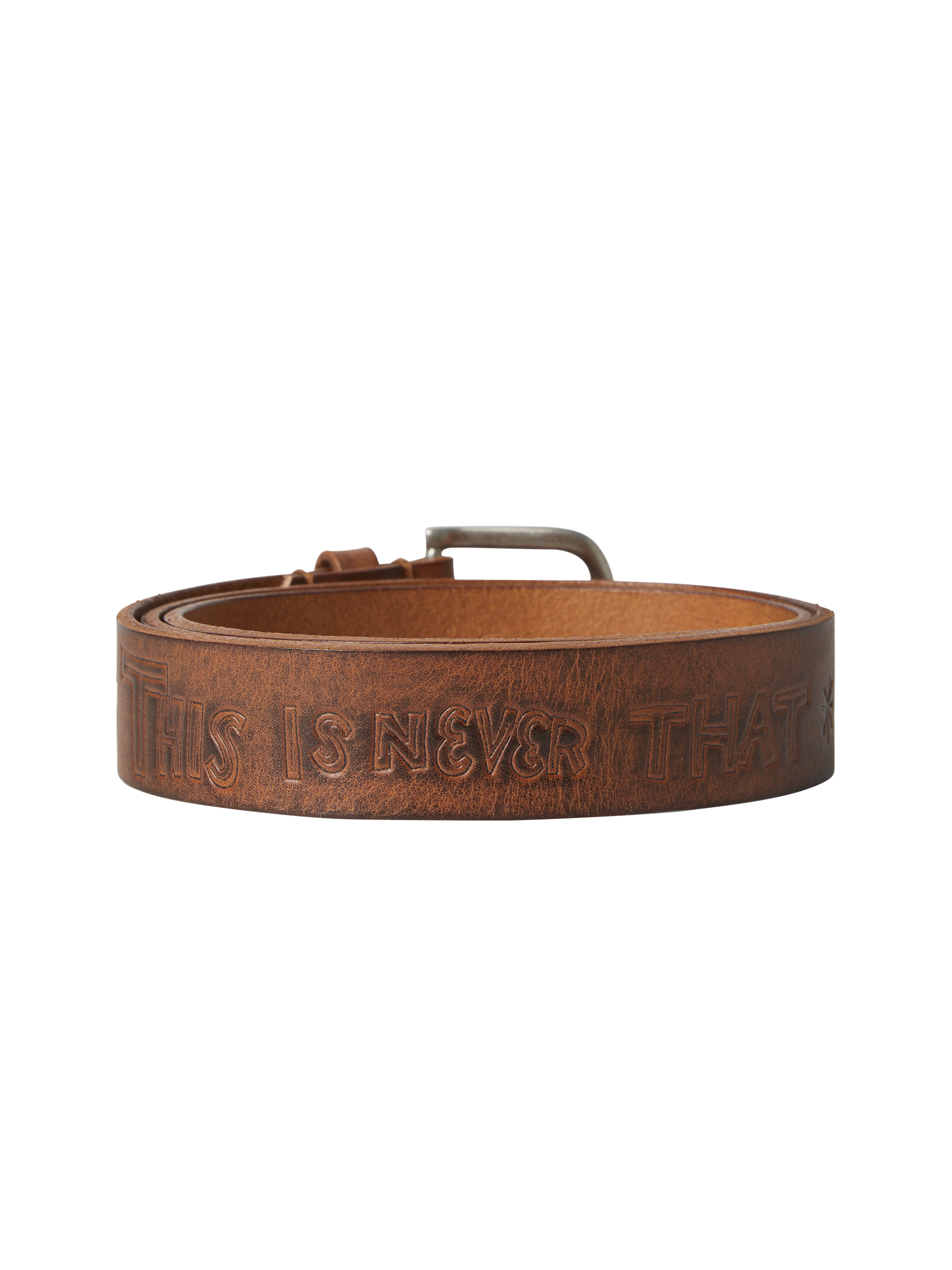TNT Daniel Johnston Leather Belt